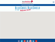 Tablet Screenshot of m.texasmedclinic.com